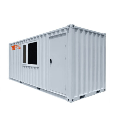 20’ Custom Built Steel Container Office, Working Area & Manager’s Office