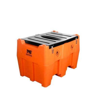 116 Gallon Diesel Poly Fuel Tank, Ratchet Strap Recesses