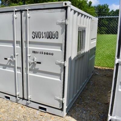 10' x 8' Storage Container With Door and window