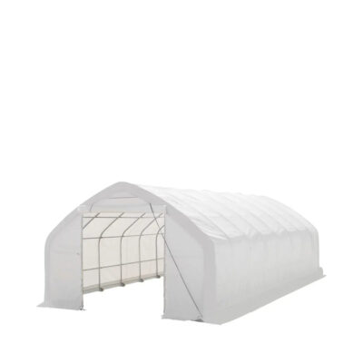 20' x 40' Straight Wall Storage Shelter 17 oz PVC Cover