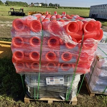Pallet of 100 Bollard Cones