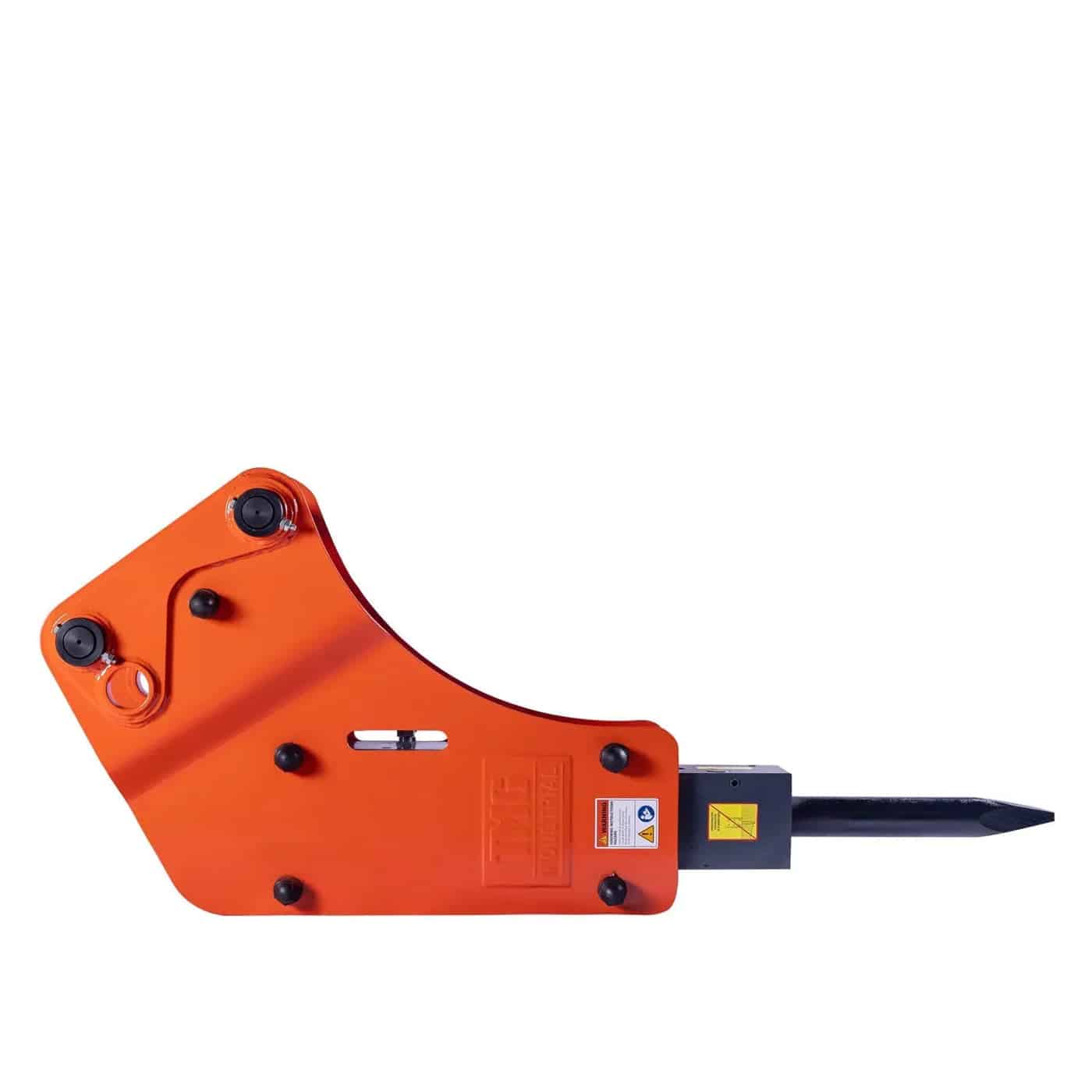 6b368e56-434a-59d7-95b9-f168bdb79c7ejpg - ExcavatorPin Orange handheld hot-knife cutter with a protruding blade tip and black handle area, used for cutting foam or plastic materials.