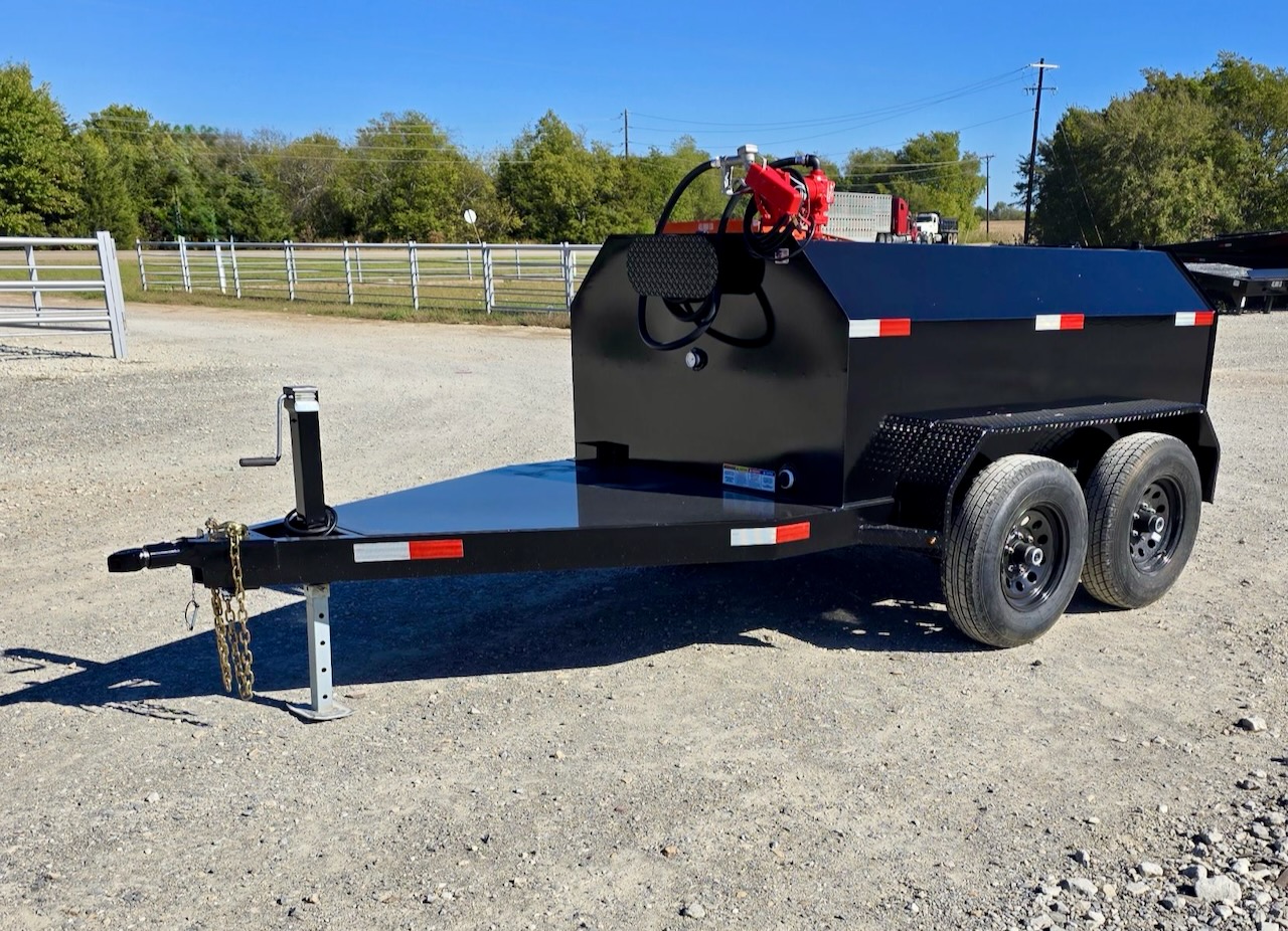 750 Gallon Diesel Fuel Trailer Product Image - ExcavatorPin 750 gallon diesel fuel trailer with pump