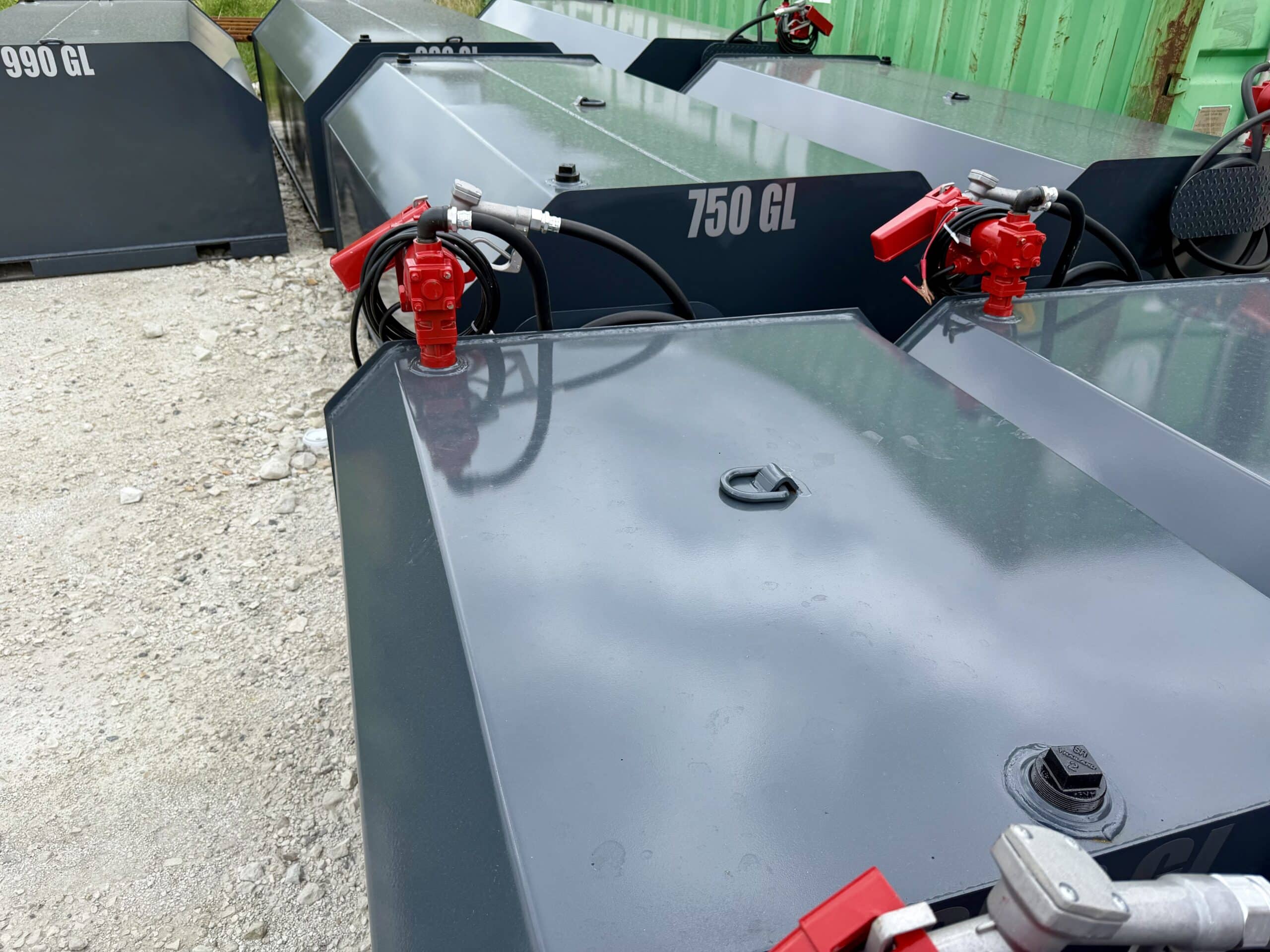 Diesel Fuel Tank with Pump Product Image - ExcavatorPin diesel fuel tank with pump