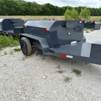 990 gallon diesel fuel trailer with pump